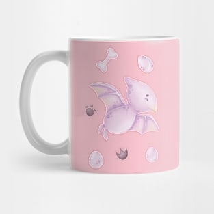 baby dinosaur pink Mug